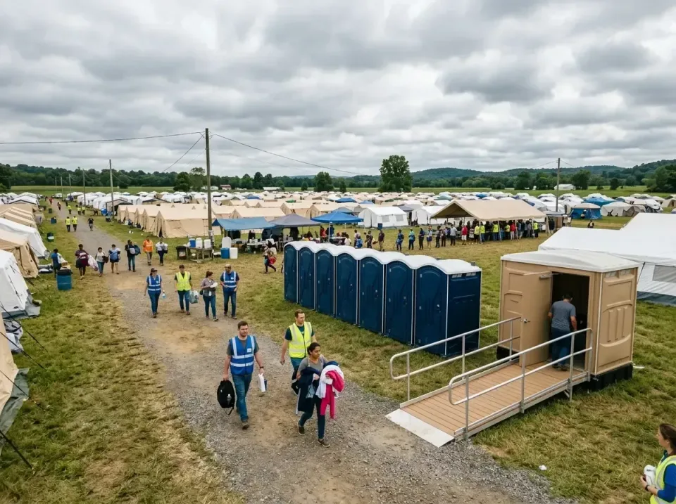 disaster-relief-camp-restrooms-010 — frequently asked questions, Dumpster & Portable Bathrooms Rental in Massac, KY